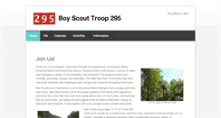 Desktop Screenshot of maumelletroop295.com